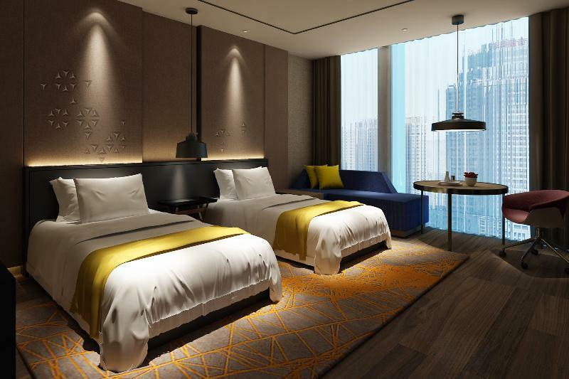 Grand Skylight International Hotel Haoyue Shenzhen Baoan Int'L Exhibition Center Екстериор снимка