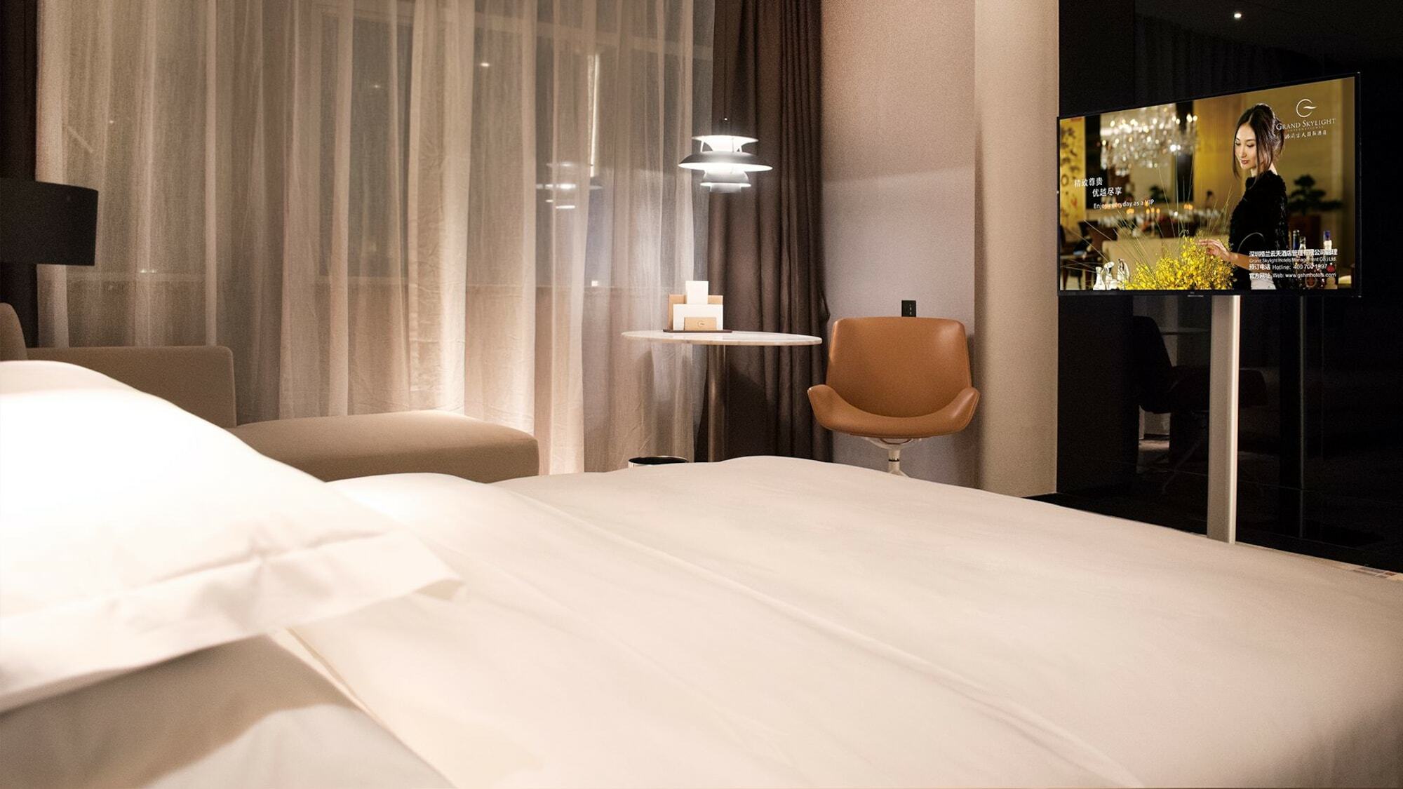 Grand Skylight International Hotel Haoyue Shenzhen Baoan Int'L Exhibition Center Екстериор снимка