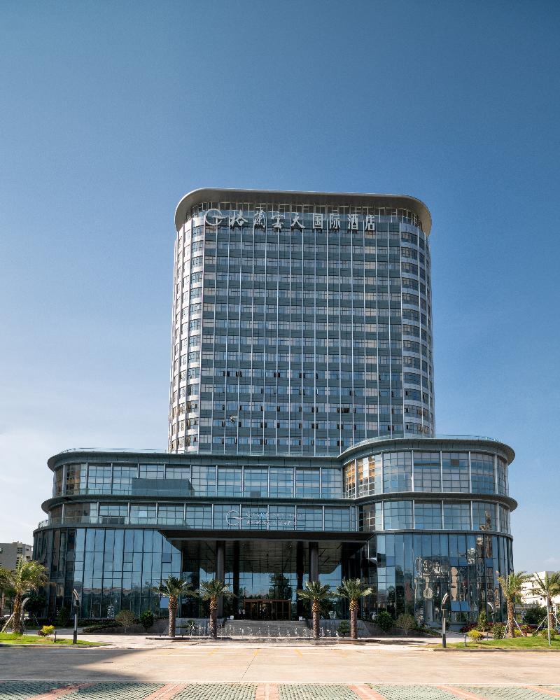 Grand Skylight International Hotel Haoyue Shenzhen Baoan Int'L Exhibition Center Екстериор снимка